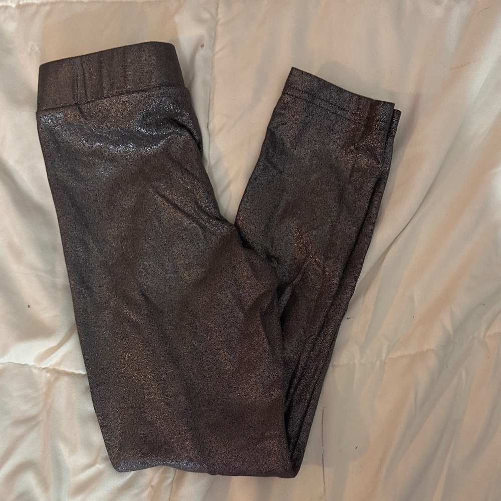 Kids Shimmering Gray Leggings